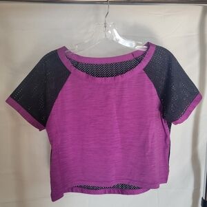 Purple Jo+Jax Crop Top